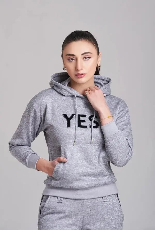 Gray Vibes Hoodie For Women - Flairthread Flairthread 