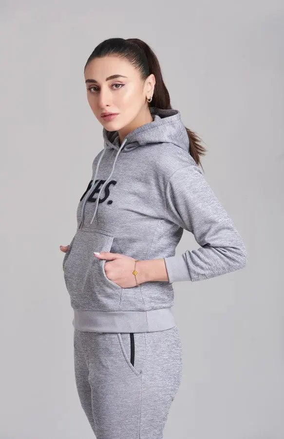 Gray Vibes Hoodie For Women - Flairthread Flairthread 