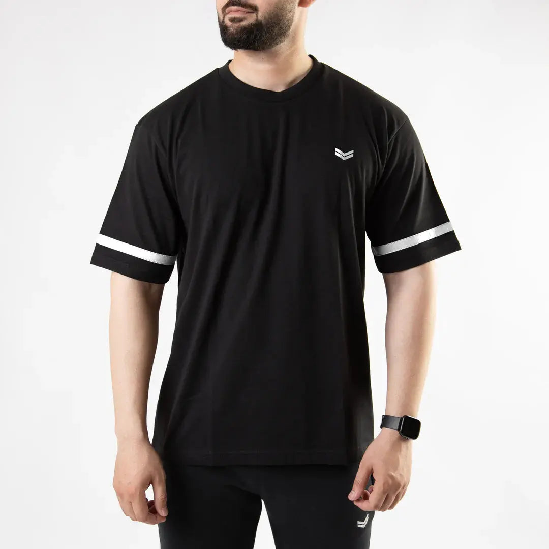 Men Oversize T-shirt - Black Edition - Flairthread Flairthread 